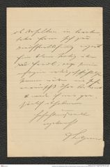 Nachlass Franz Steindachner, Brief von Österreichischer Fischerei-Verein an Franz Steindachner (21.11.1888), Inv.Nr. 377.02, Seite 2